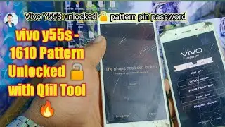 Vivo Y55s Unlock with Qfil Tool | Vivo Y55s (1610) Unlock tool | Vivo Y55s Pattern and Frp Unlock