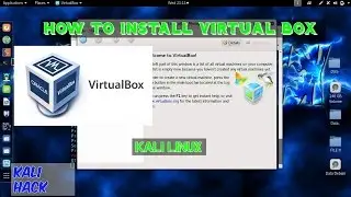 How to install Virtualbox in Kali linux 2019