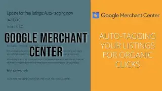 I Tried Google Merchant Center Auto-Tagging for 30 Days and DOUBLED My Organic Traffic