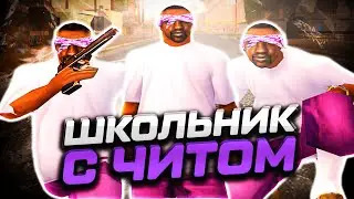 ШКОЛЬНИК ЗАШЕЛ ТАЩИТЬ КАПТЫ В СОЛО НА НУБО РП С ЧИТАМИ В GTA SAMP!