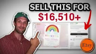 Make $16,000 on Etsy with a SECRET NICHE (no one knows about this)