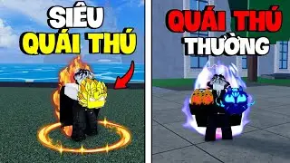 Mình Thử Thách CHỈ DÙNG Trái Ác Quỷ Hệ QUÁI THÚ PVP Cùng VDarh Và Cái Kết LẬT KÈO  | Blox Fruits