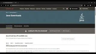 JDK 21 Development Kit 21.0.2  Installation