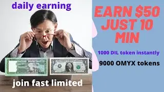 how to earn money online | Receive 1000 DIL instantly | 9000 OMYX tokens airdrop | Talent Stable |