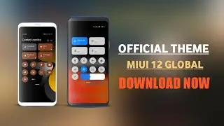 TWO OFFICIAL MIUI 12 PREMIUM THEME FOR GLOBAL THEME STORE | MIUI 12 CONTROL CENTER FOR MIUI 11