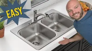 Replace a kitchen sink Step by Step Full video