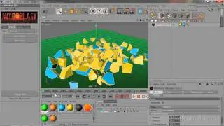 Cinema 4D. Динамика и разрушение. Занятие 15