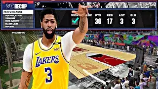 BEST CENTER BUILD NBA 2K24 NEXT GEN DROP 30+ POINTS & 15+ REBOUNDS IN THE REC