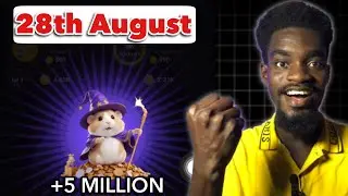 How To UNLOCK 28th August Hamster Daily Combo Cards Today  and CLAIM your 5MILLION HAMSTER COIN