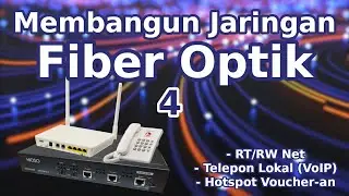 Membangun Jaringan Fiber Optik Bagian 4 : Konfigurasi VLAN & Hotspot