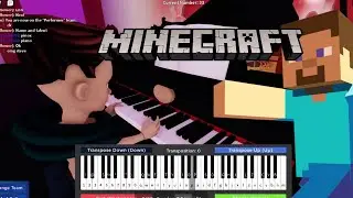 C418 - Sweden (Minecraft) On Roblox Got Talent