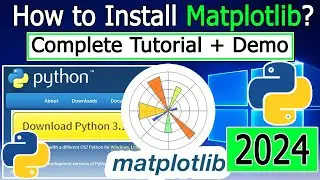 How to Install Matplotlib on Windows 10/11 [ 2024 Update ] in Python 3.12.2