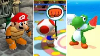 Evolution of 1-vs-3 Minigames in Mario Party (1998-2017)