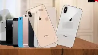 Evolution of iPhone 2007 to 2023 - 1 to 15 Pro Max