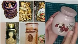 Пять вариантов декора для кофейной банки.