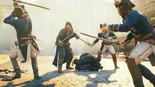 Assassin's Creed Unity Shadow Assassin Combat & Paris Story