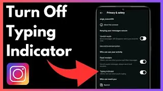 How To Turn Off Typing Indicator On Instagram | Simple Method (2024)