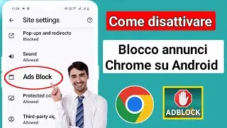 Come disattivare Ad Blocker in Google Chrome su Android | Interrompere gli annunci su Google Chrome