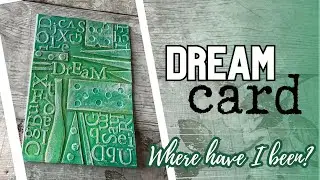 Card Making video - Where have I been? My crafting and life story/journey