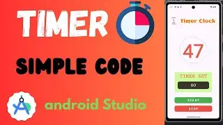 How To Create Timer in android studio kotlin || Timer Create in android studio kotlin || 