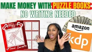 Make $2000A Month With  KDP Medium Content Books | Amazon Passive Income Business | PUZZLE BOOKS