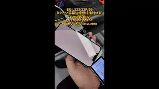 ZJWY How to use EN-LS23/23P/26 to repair the green line closest to the edge of iPhone?