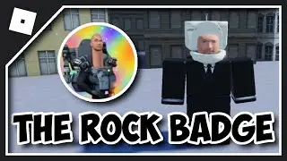 HOW TO GET THE ROCK BADGE in OMEGA SKIBID TOILET ROLEPLAY 2 (Roblox) NEW The Rock Toilet MORPH