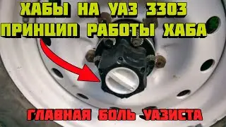 ХАБЫ НА УАЗ, ПРИНЦИП РАБОТЫ, ГЛАВНЫЕ ПРОБЛЕМЫ #уаз3303 #уаз #хабы #автомобили