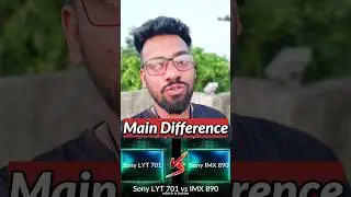 Sony IMX Vs Sony LYTIA Camera Sensors🔥What Are The Main Difference🤔#sonyimx #sonylytia #shorts