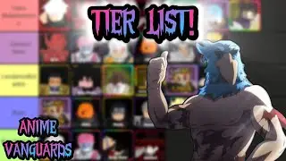 TIER LIST ANIME VANGUARDS! UPDATE 1! NEW CODES!