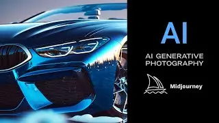 AI generative car photography with Midjourney. Automotive virtual photography tutorial 2023