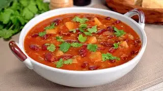 Фасолевый ШЕЧАМАДЫ - необыкновенно вкусный грузинский суп за 35 минут. Рецепт от Всегда Вкусно!