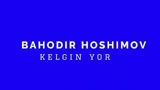 Bahodir Hoshimov - Kelgin yor