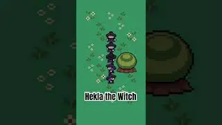 Hekla the Witch 😍 New Zelda-like side-project