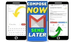 Schedule Email in Gmail to Send Later - Compose now send later - How to schedule Gmail