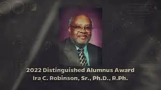 Ira C. Robinson, Sr., 2022 Distinguished Alumnus Award