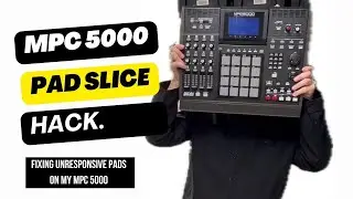 Fixing The Pads On An MPC 5000