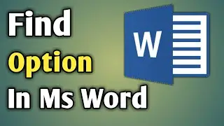 Find Option In Word | Ms Word Find Multiple Words | Ms Word Me Find And Replace