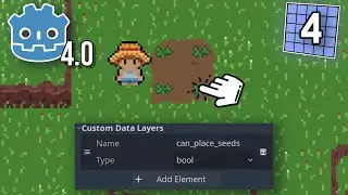 Godot 4 TileMap Tutorial Ep 4 | Using Custom Tile Data