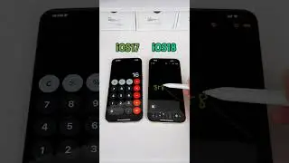 iOs 18's Calculator is INSANE🤯 #Iphone #iphone16 #unboxing #gadgets #tech