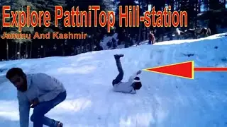 Patnitop tour with friends fully enjoyed in snow at patnitop hills in winter Jammu & kashmir