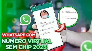 (ATUALIZADO) COMO CRIAR um NÚMERO VIRTUAL PARA WHATSAPP - 2023