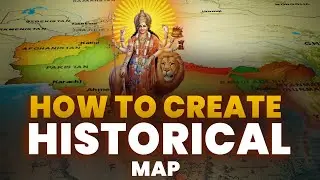 How To Create Historical Map in After Effects | Map Animation 2025