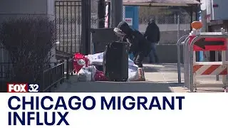 More migrants arrive in Chicago amid shelter evictions, measles outbreak