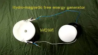 Hydro magnetic free energy generator 2020