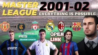 Master League 2001-02 - LINK - PS4/PS5/PC - efootball PES 2021 -  Option File - Classic Teams