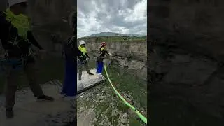 Прыжок с тарзанки в Хунзахе Дагестан 🔥 тур в Дагестан +79884432428 ⛰️#дагестан #турыподагестану