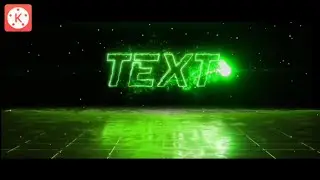 How To Make Neon Text Animation & Particle Intro In Kinemaster🔥😍 | Kinemaster Tutorial | G Graphics