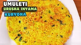 UMULETI URIMO AMASHU & KAROTI URYOHA KURUSHA INYAMA! BIROROSHYE! DELICIOUS CABBAGE WITH EGGS RECIPE!