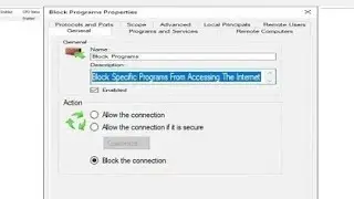 How To Block Program From Internet Access For Client Computer Using Group Policy Windows Server 2022